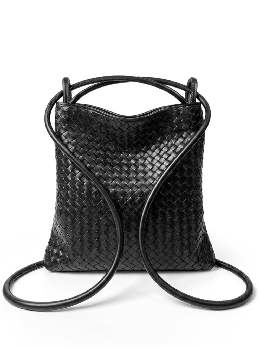 Woven Convertible Shoulder Bag - Picture 6 of 8